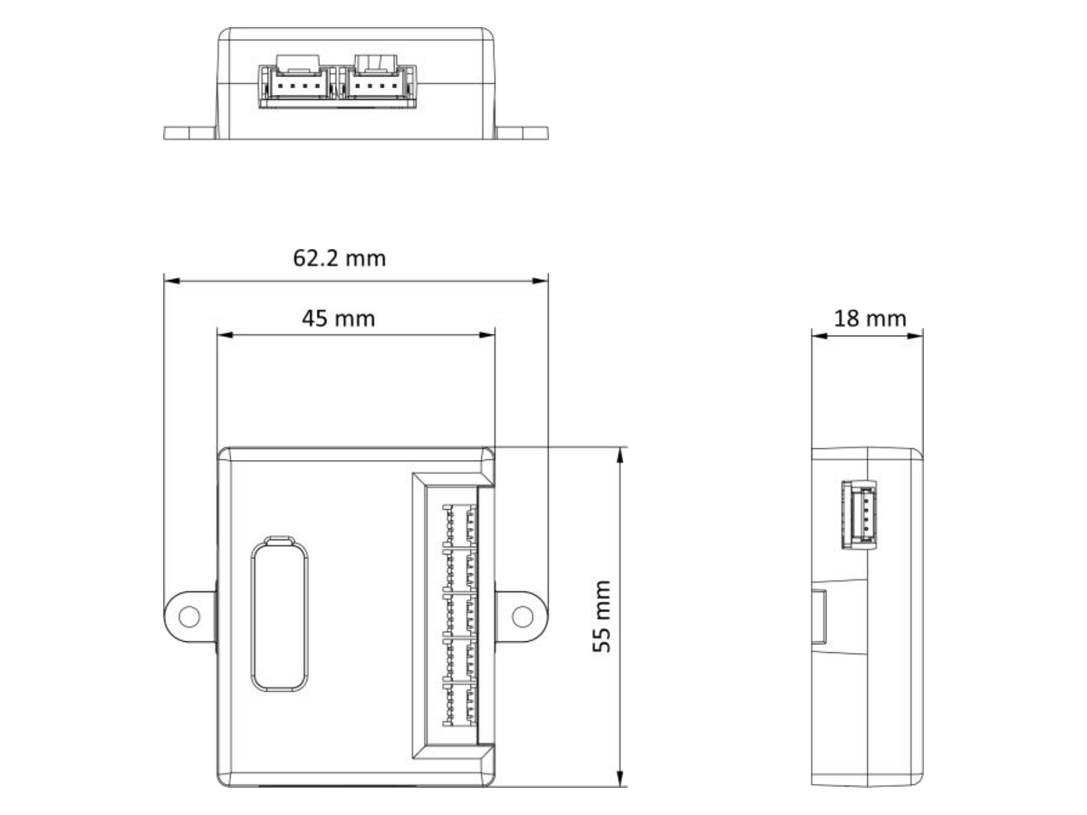 DS-KD-ALJ5 Hikvision Button Extending Module 產品圖片