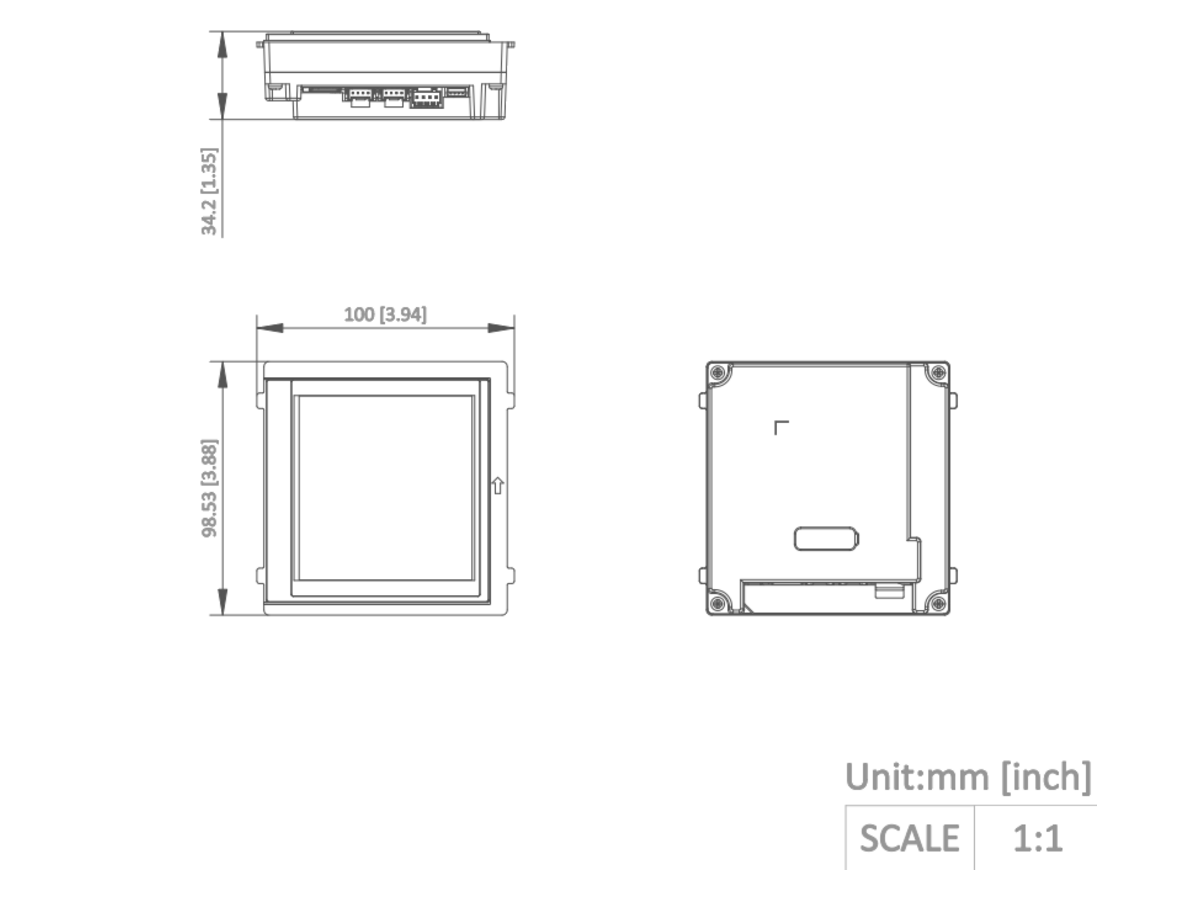 DS-KD-TDE Hikvision DS-KD-TDE Access Control 產品圖片