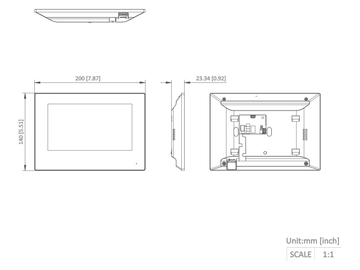 DS-KH6320-LE1B Hikvision Video Intercom Network Indoor Station 產品圖片