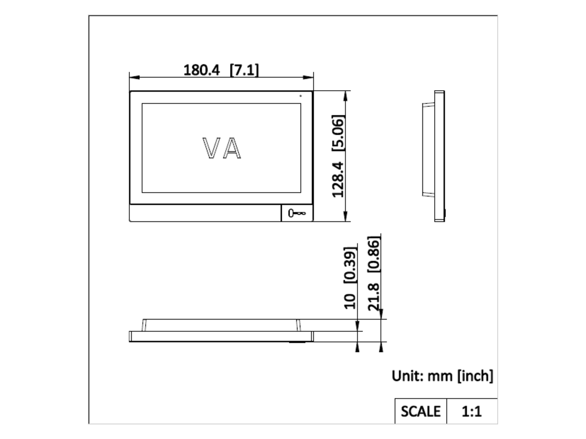 DS-KH8381-WTE1 Hikvision 8 Series Indoor Station 產品圖片