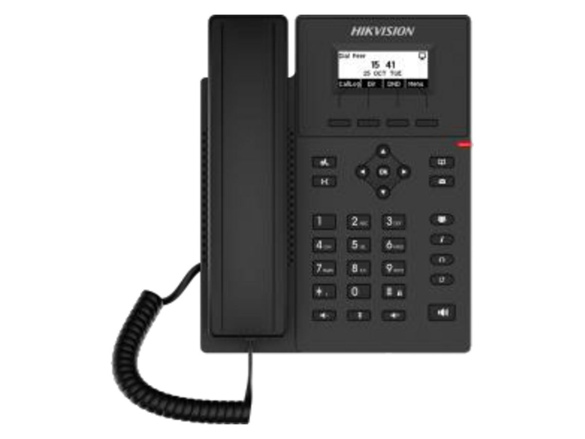 DS-KP6000-HE1-2 Hikvision 2.3-inch Dot-matrix Screen SIP Phone 產品圖片