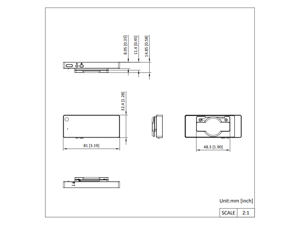 DS-MCC206 Hikvision Nameplate Camera (without Screen) 產品圖片