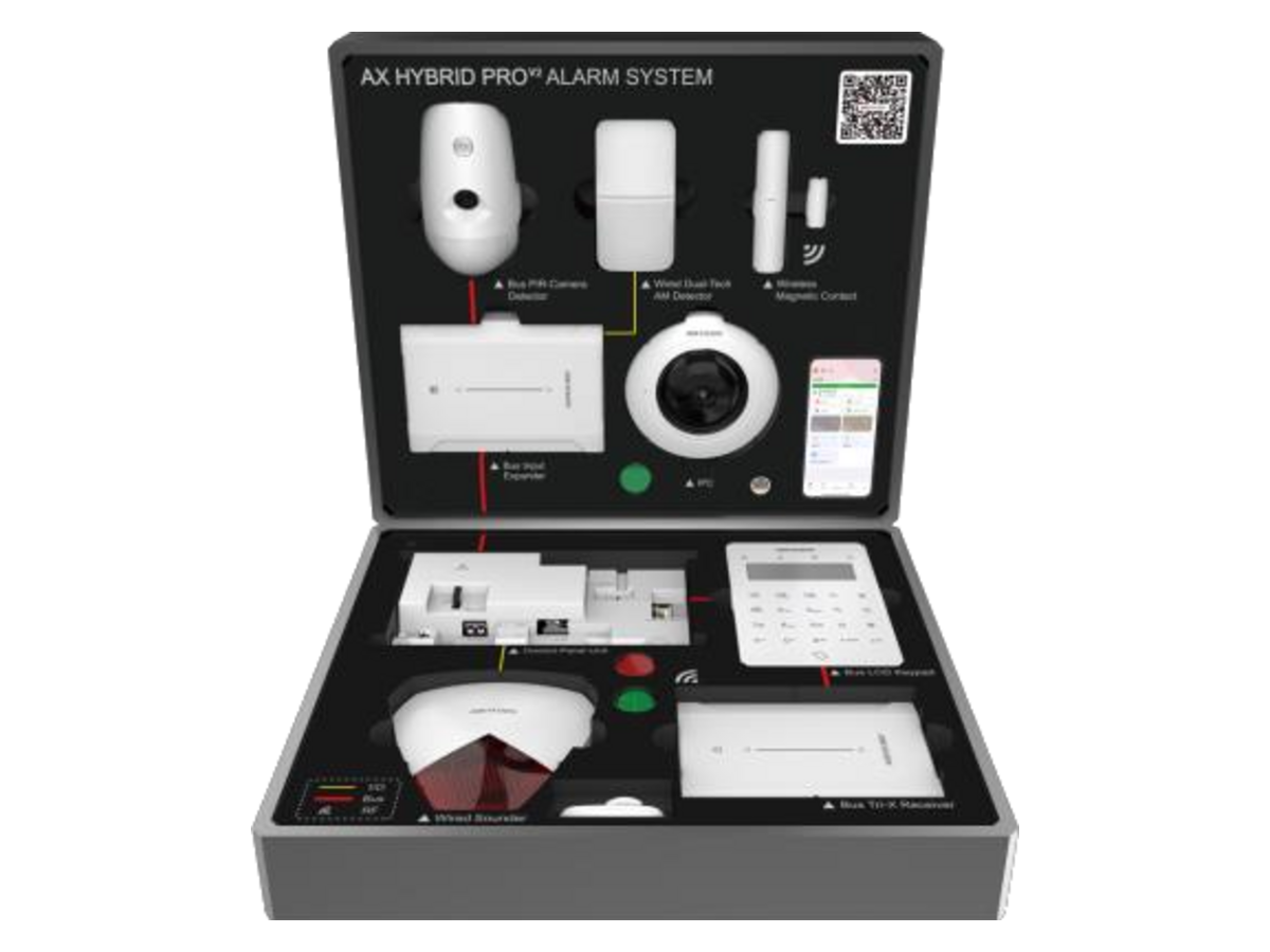 DS-PA502-DB-HWE Hikvision AX HYBRID PRO G2 Demo Box 產品圖片