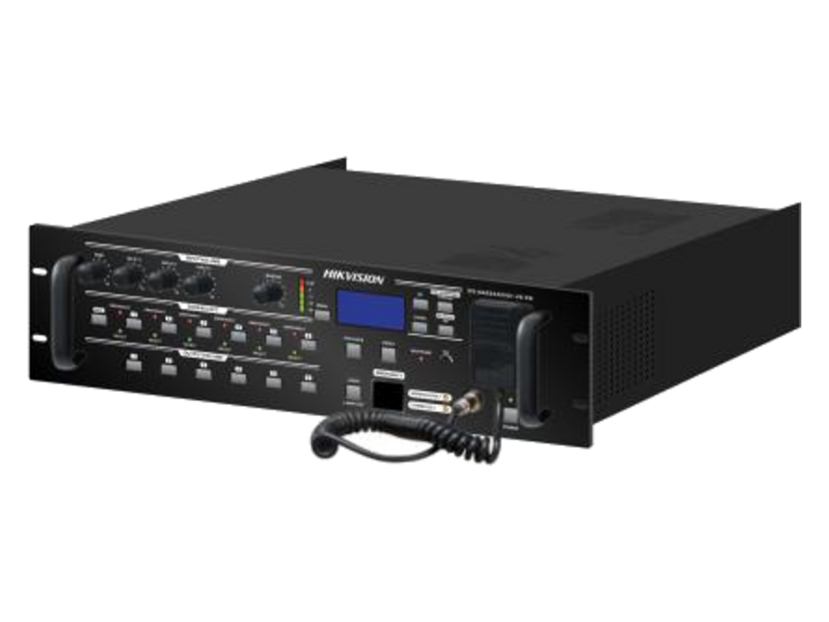 DS-QAE0A360G1-V6/EN Hikvision 360W 6-Zone EVAC Amplifier 產品圖片