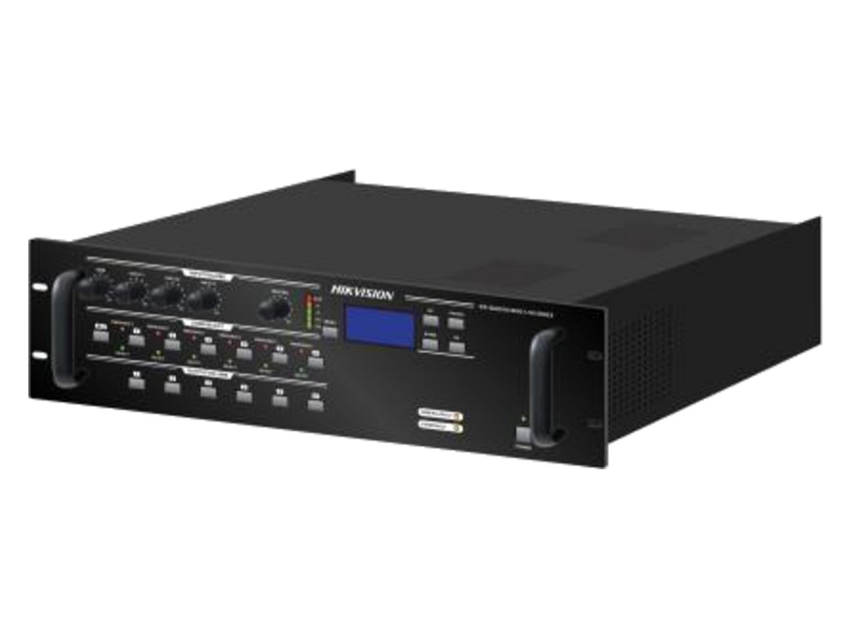 DS-QAE0A360G1-V6/ENEX Hikvision 360W 6-Zone EVAC Expansion Amplifier 產品圖片