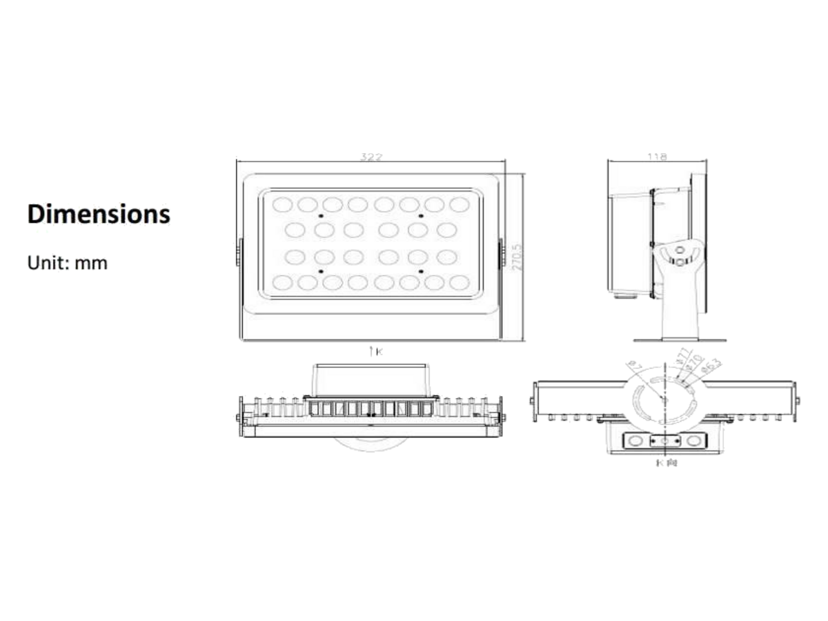 DS-TL2002A Hikvision LED Strobe Supplement Light 產品圖片