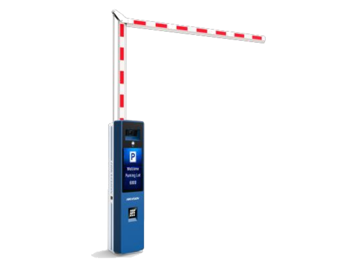 DS-TMC407-EH(folding boom pole) Hikvision All-in-one E&E machine with capture unit, curved boom pole and LCD 產品圖片