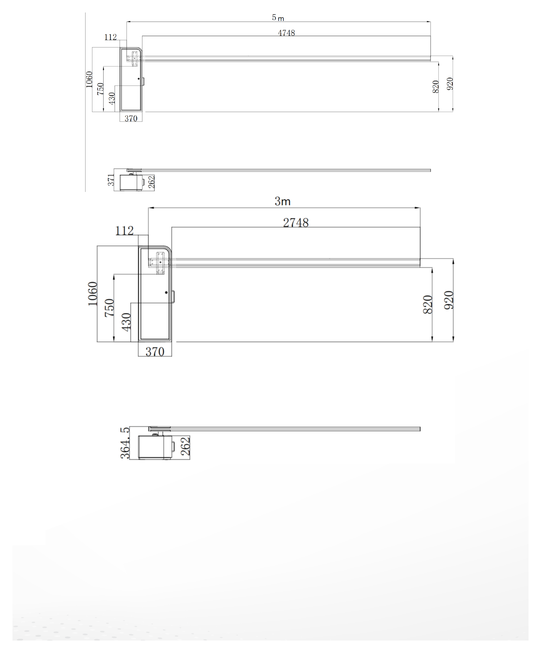 DS-TMG420/A/B 外形尺寸圖 詳見圖示｜Unit: mm