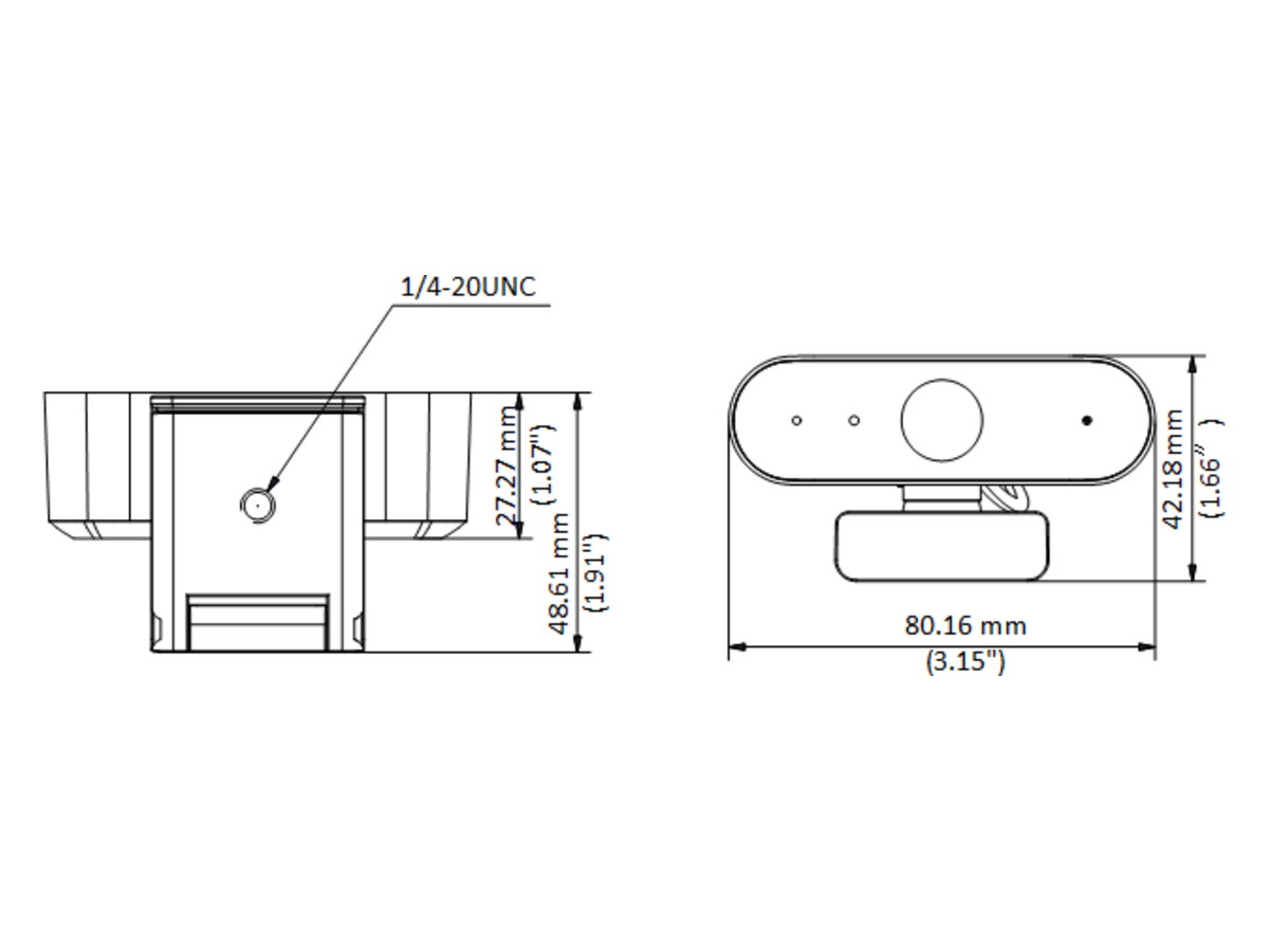 DS-U02P Hikvision 2 MP Web Camera 產品圖片