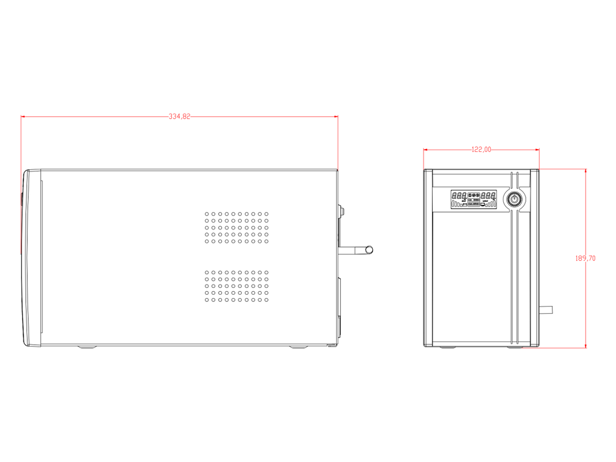 DS-UPS2000-X Hikvision UPS 產品圖片