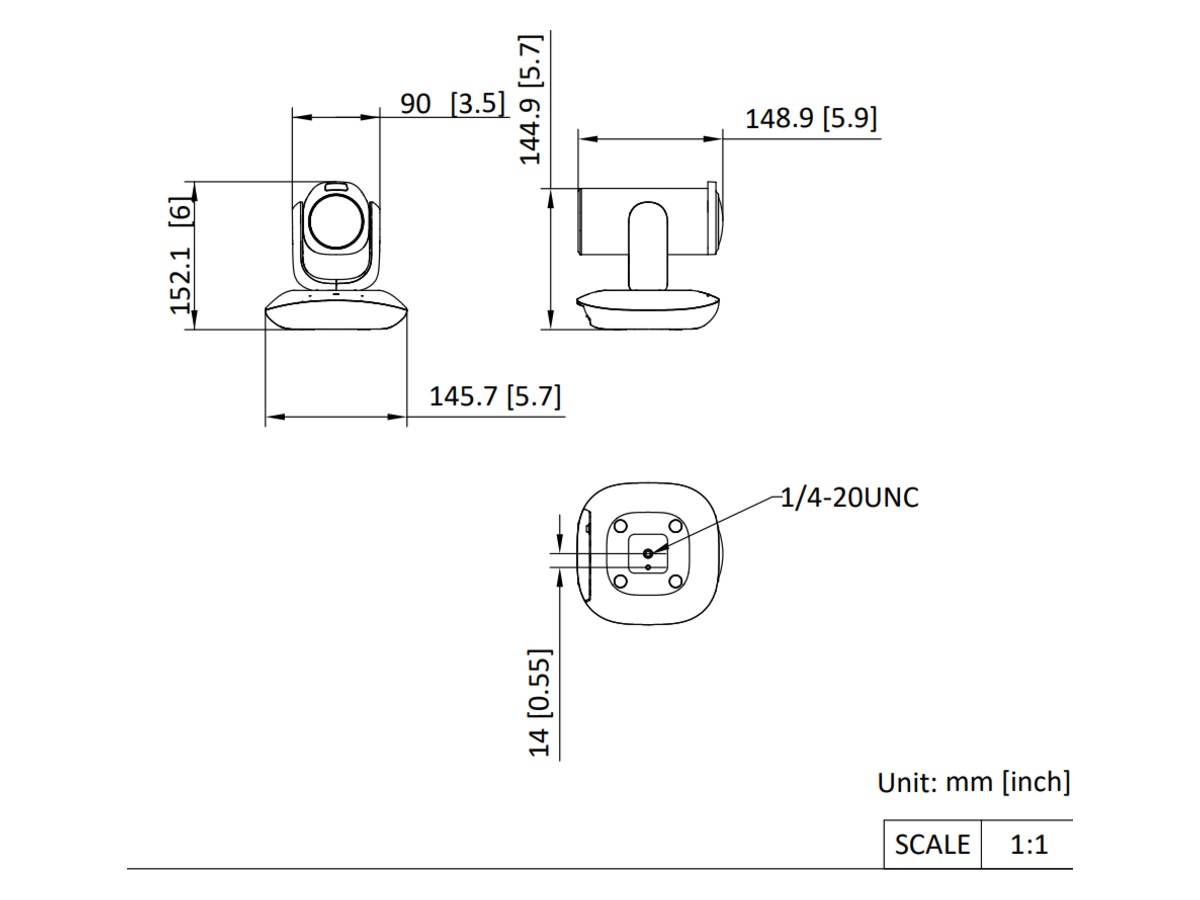 DS-UVC-P28 Hikvision 4K Video Conference Camera 產品圖片