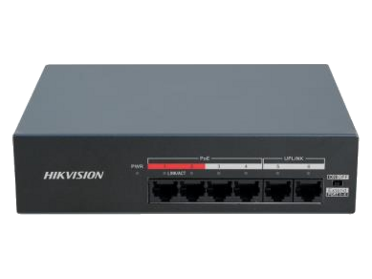 DS-XS06-P Hikvision 10/100M PoE Switch 產品圖片