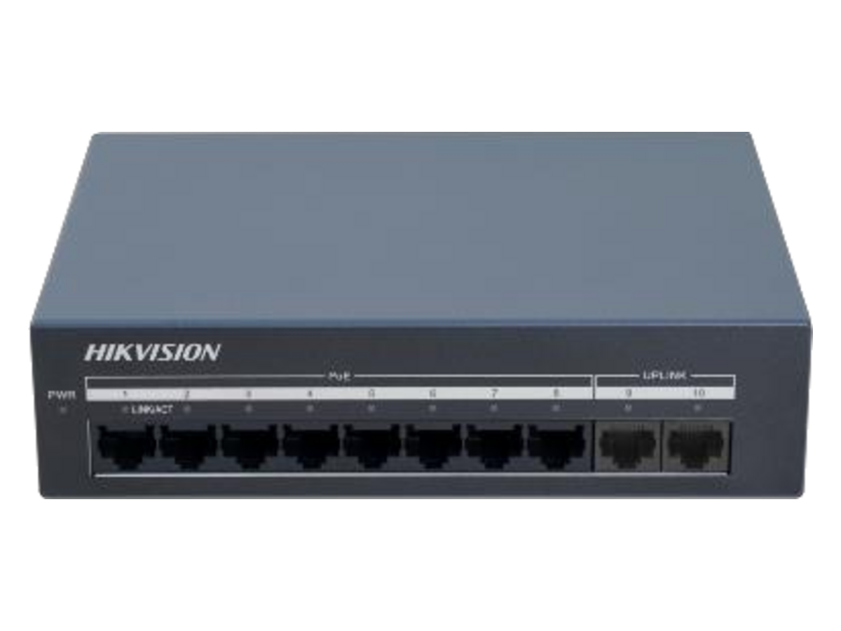 DS-XS10G-P Hikvision 8 Port Gigabit Unmanaged PoE Switch 產品圖片