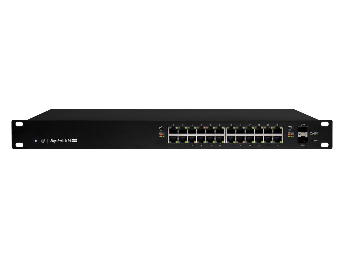 ES-24-500W Ubiquiti EdgeMAX EdgeSwitch 24 500W 產品圖片
