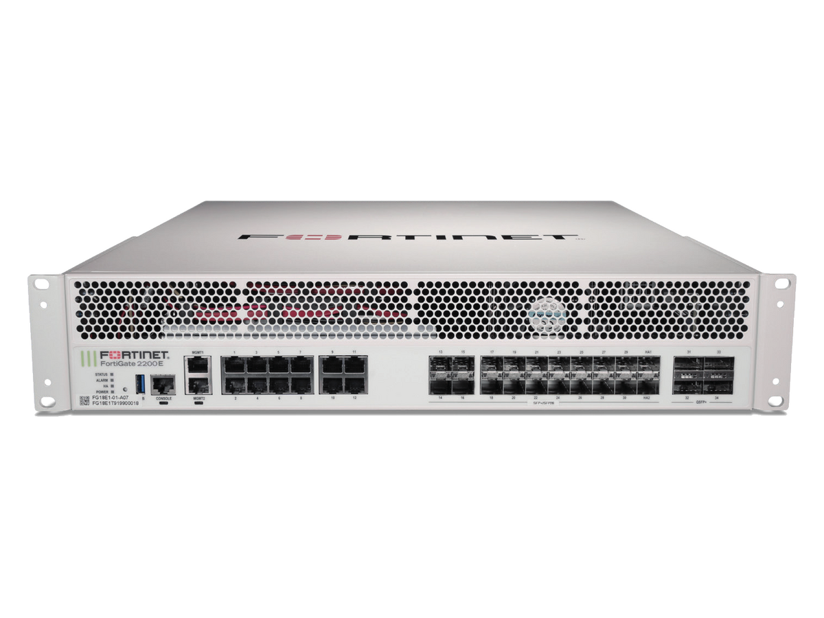 FORTIGATE-2200E-SERIES fortinet FortiGate 2200E 系列 產品圖片