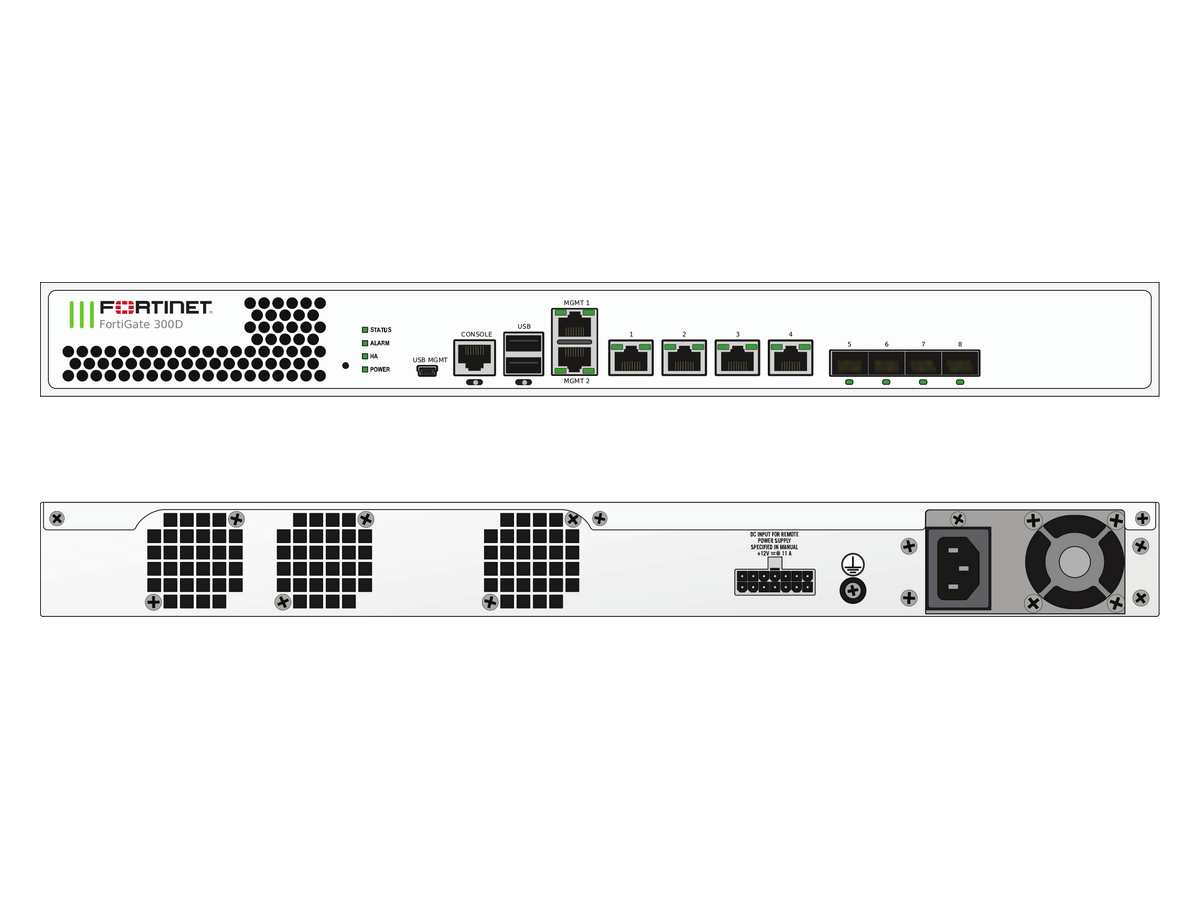FORTIGATE-300D fortinet Enterprise Branch 產品圖片
