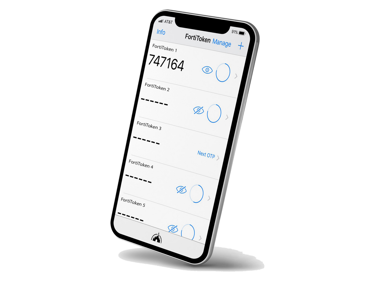 FORTITOKEN-200 fortinet FortiToken™ Mobile and 產品圖片