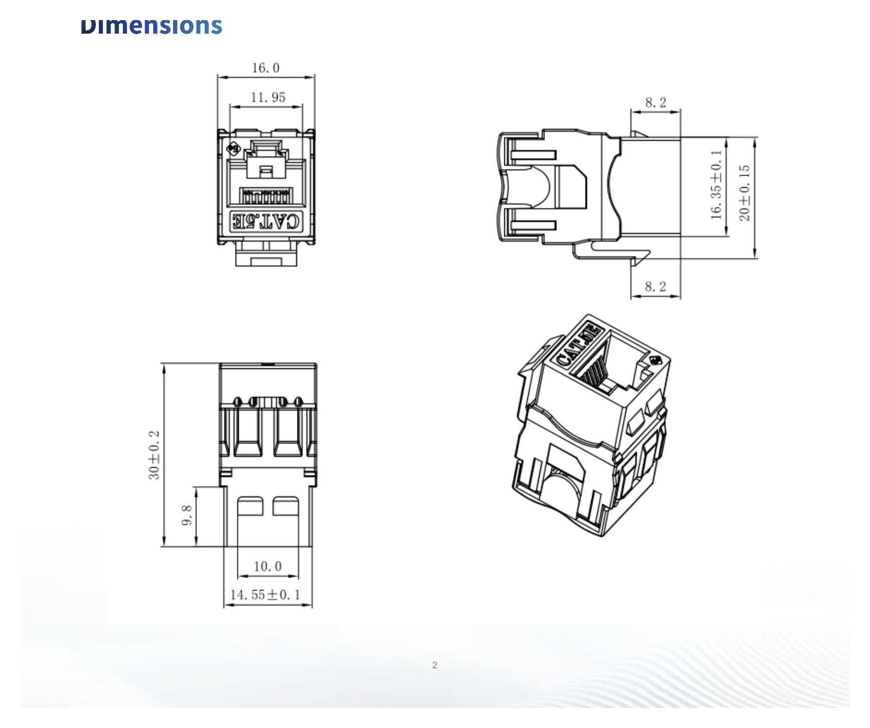 GC-MD5E-IN 外形尺寸圖 詳見圖示｜Unit: mm