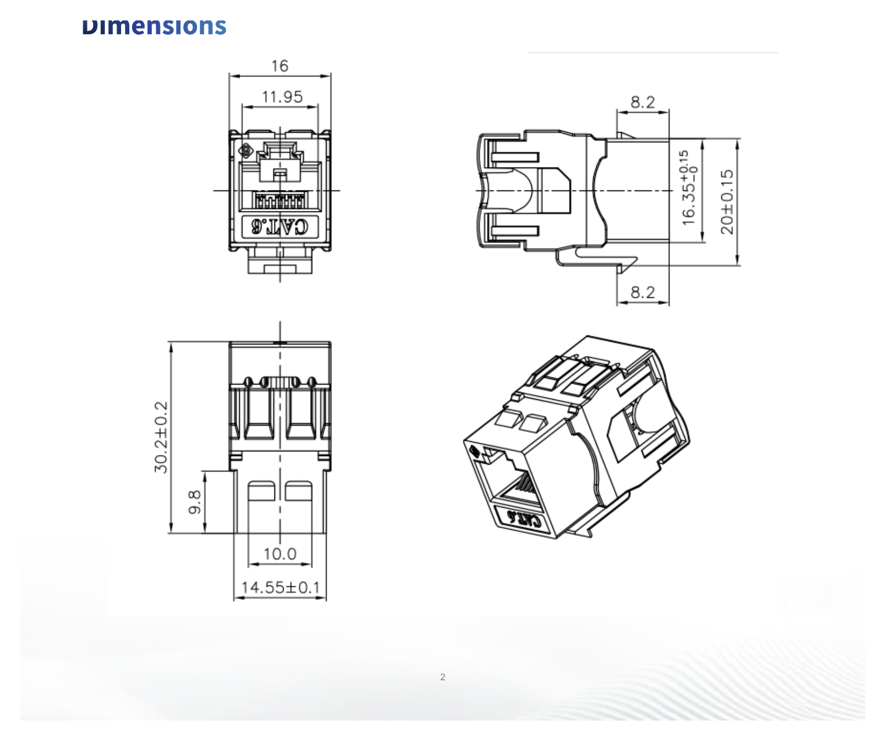 GC-MD6-IN 外形尺寸圖 詳見圖示｜Unit: mm