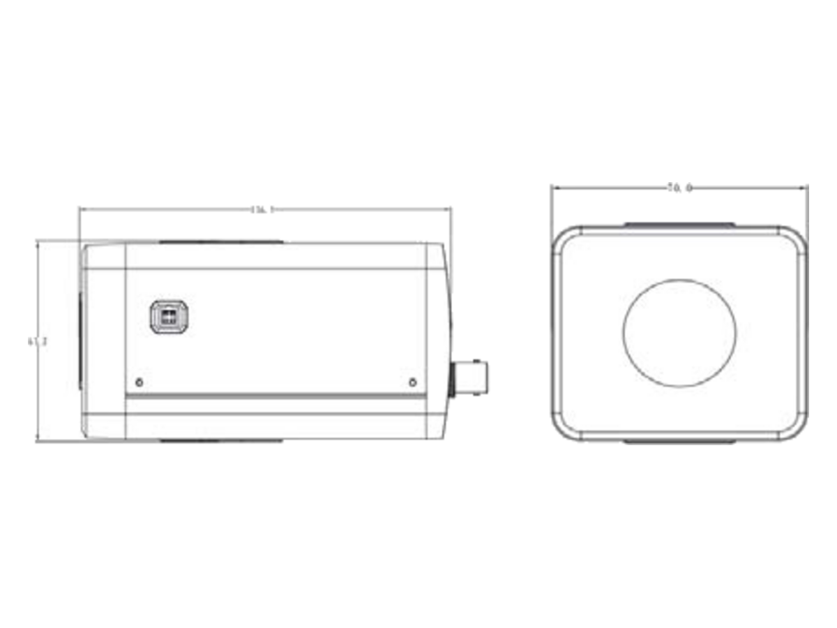 HAC-HF3101 dahua CÁMARA BOX DE 1,3 MEGAPÍXELES 產品圖片