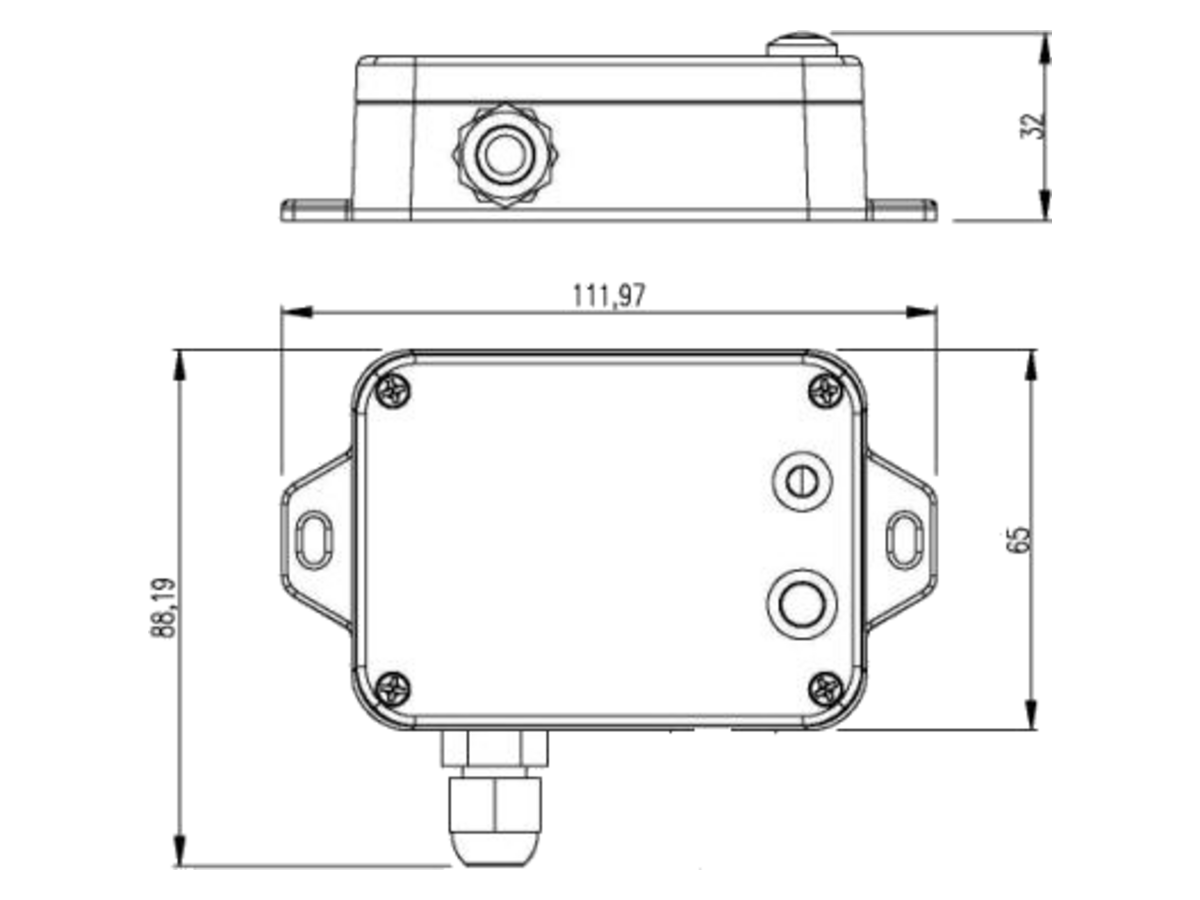 HBT-BMS-R718CT honeywell Wireless Thermocouple Sensor 產品圖片