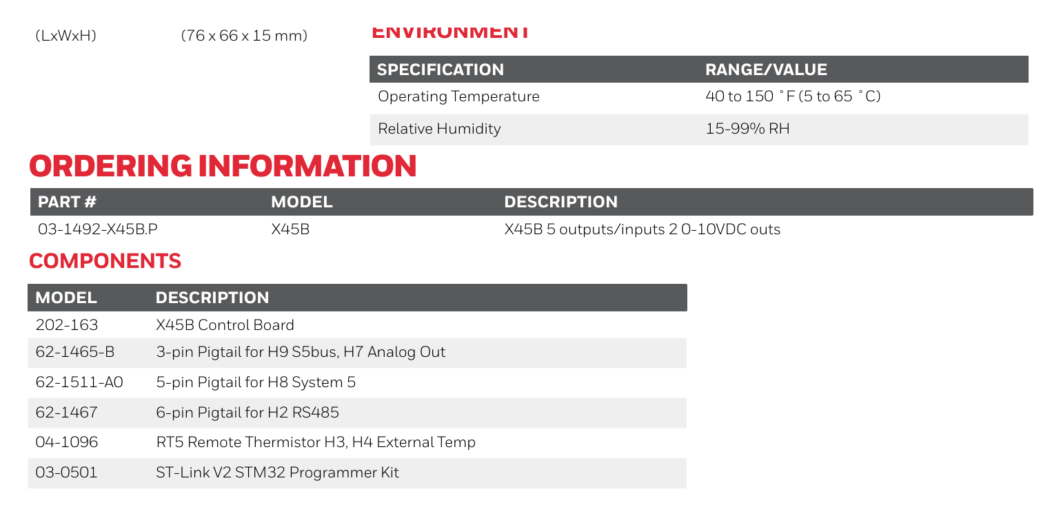 HBT-BMS-X45B 外形尺寸圖 light- industrial environments - Generic｜Unit: mm