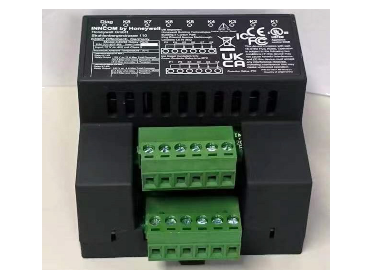 HBT-BMS-X45R8 honeywell The X45R8 Universal Relay Pack enables switching control of INNCOM 產品圖片