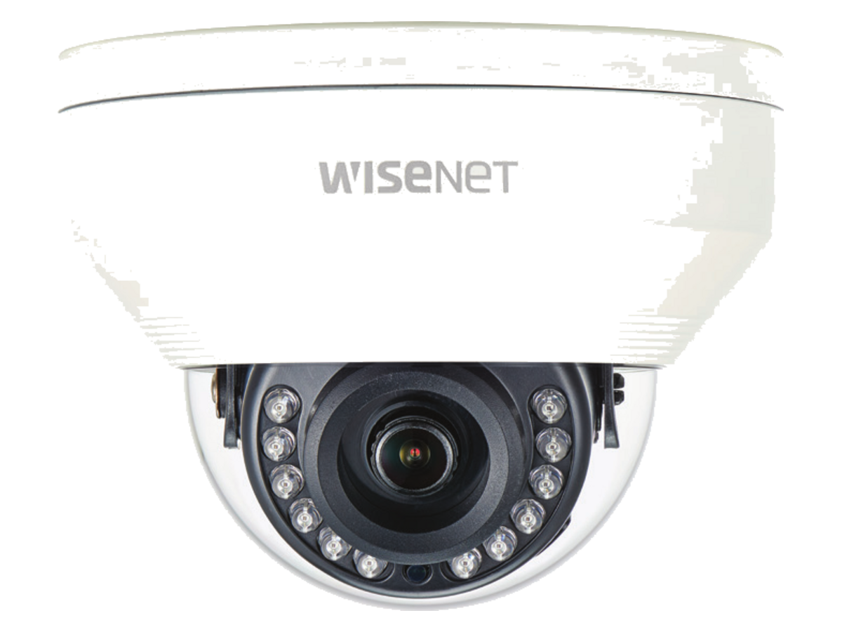 HCV-7010RHCV-7020RHCV-7030R hanwha QHD (4MP) Analog Vandal-Resistant IR Dome Camera                                                        VIDEO 產品圖片