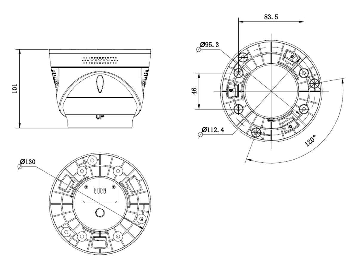 HF-VH243 Hikvision Fire Detection Camera 產品圖片
