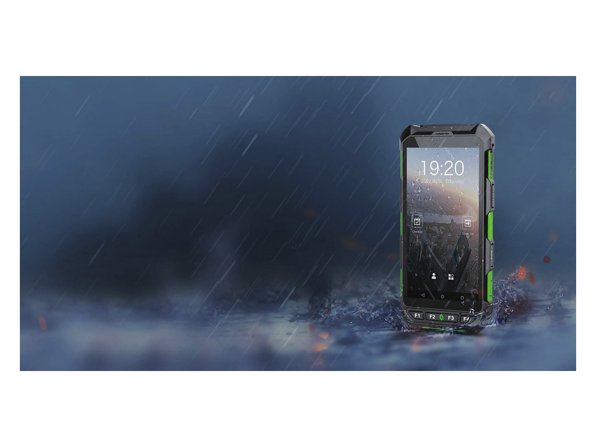 HORUSH1 ZKTeco Hybrid Biometric & QR code Handheld Mobile 產品圖片