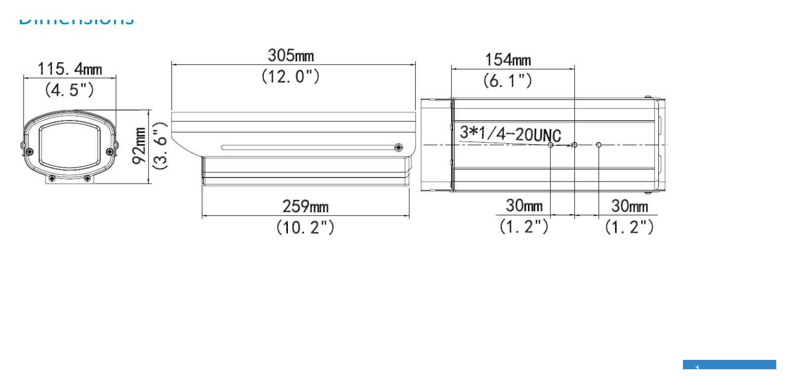 HS-108-IN-INDOOR-HOUSING 外形尺寸圖 詳見圖示｜Unit: mm