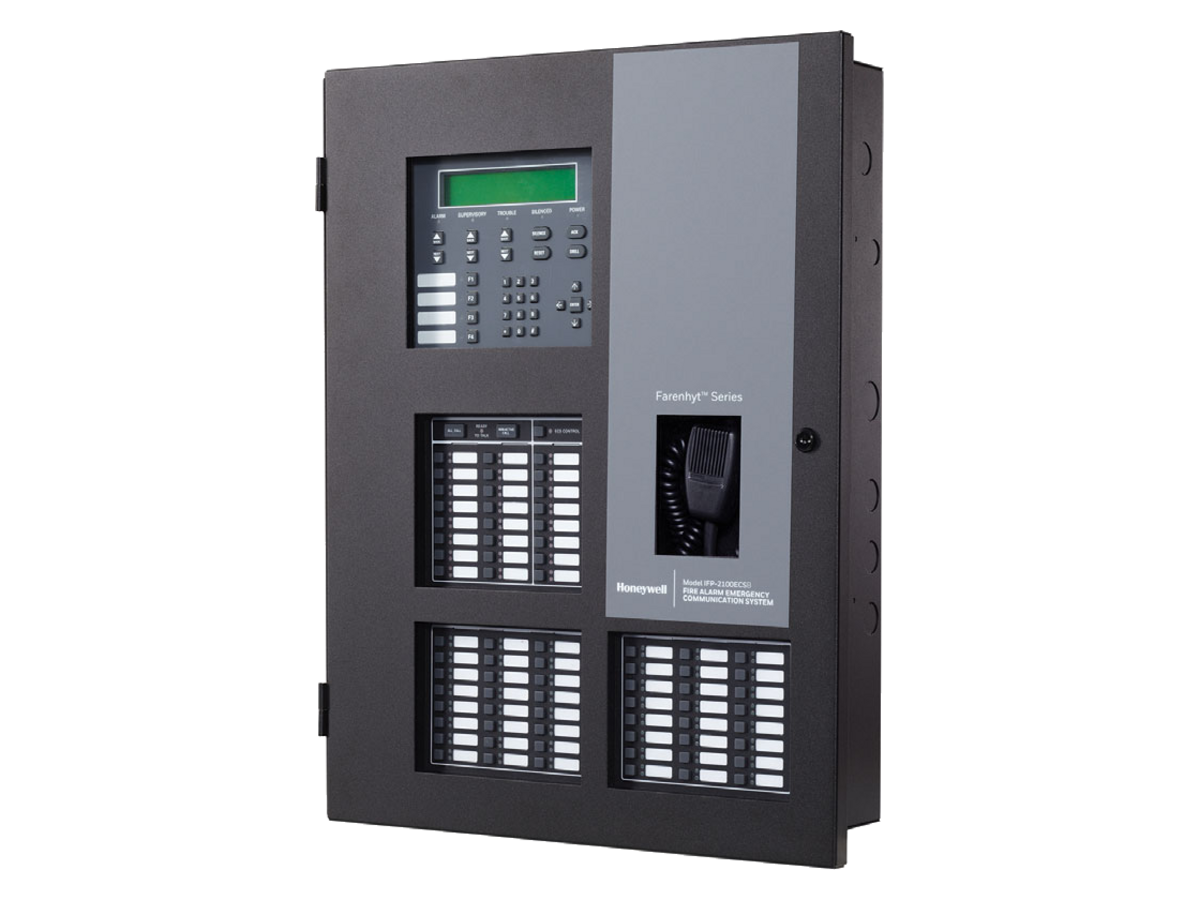IFP-2100ECS honeywell Intelligent Fire Alarm Control Panel with Emergency Communication System 產品圖片