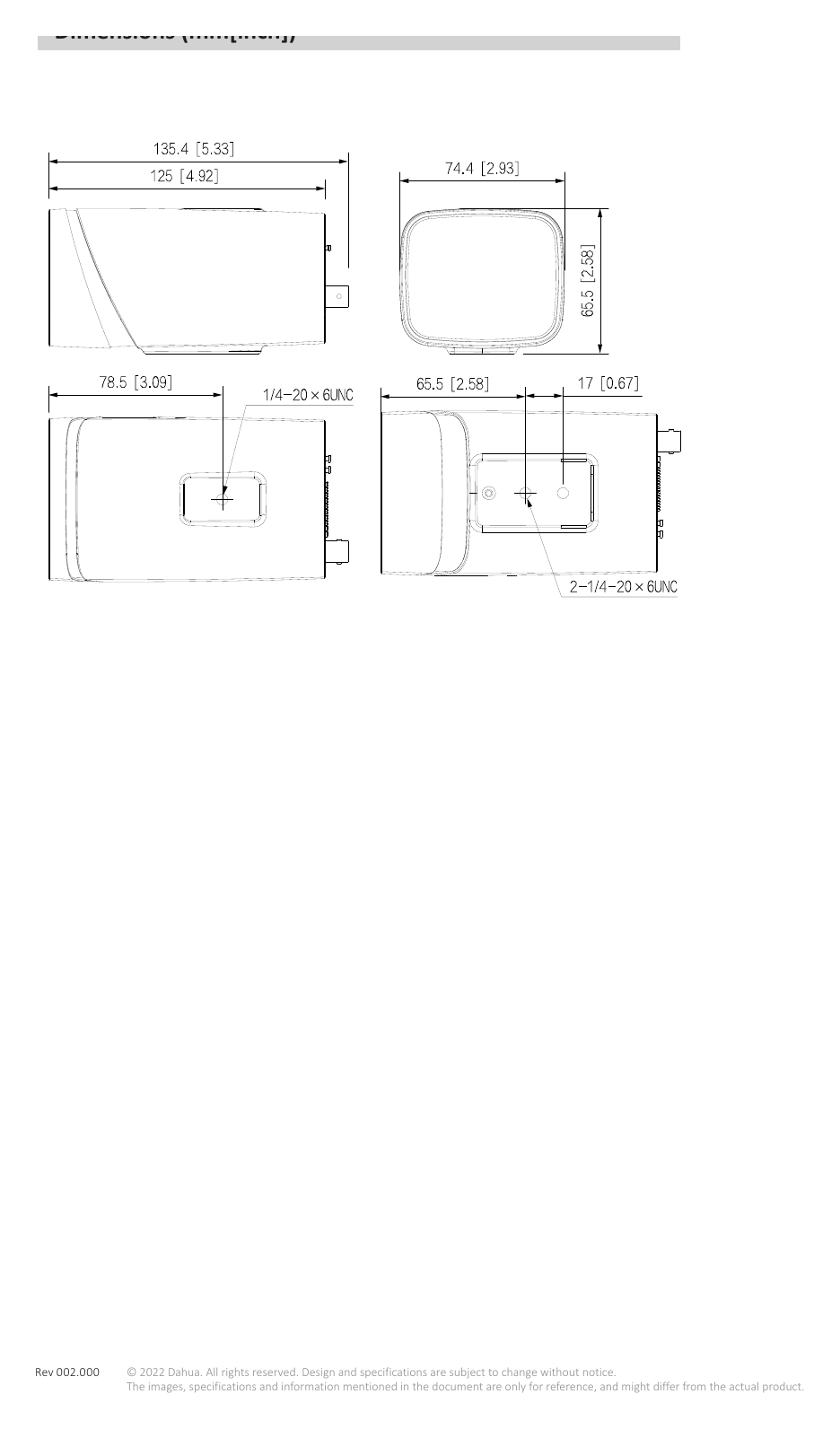 IPC-HF5442E-E 外形尺寸圖 詳見圖示｜Unit: mm