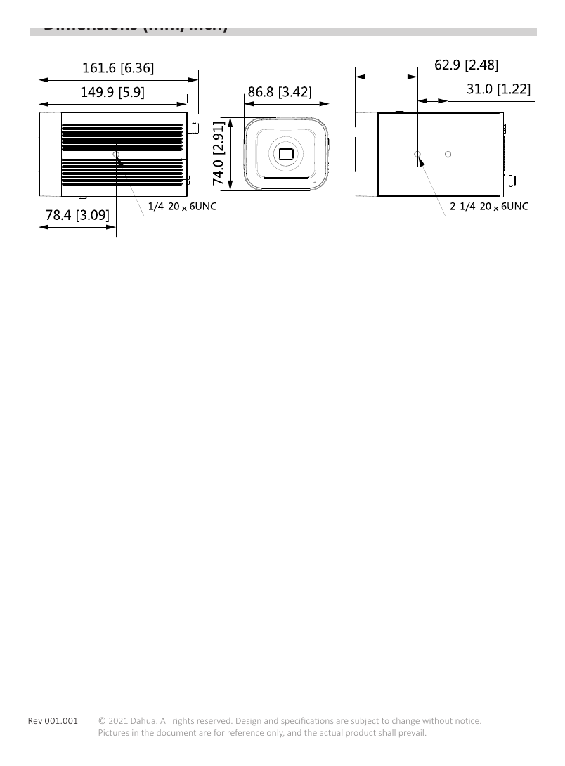 IPC-HF7442F 外形尺寸圖 詳見圖示｜Unit: mm