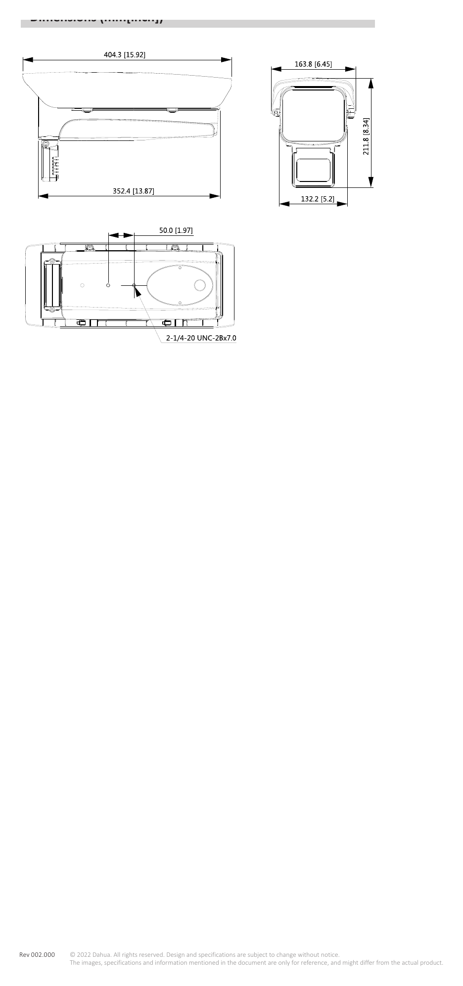 IPC-HFS7443-Z-LI-D2 外形尺寸圖 詳見圖示｜Unit: mm