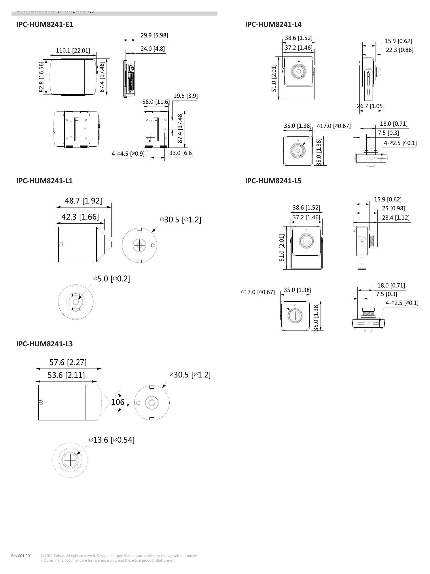 IPC-HUM8241-E1 外形尺寸圖 詳見圖示｜Unit: mm