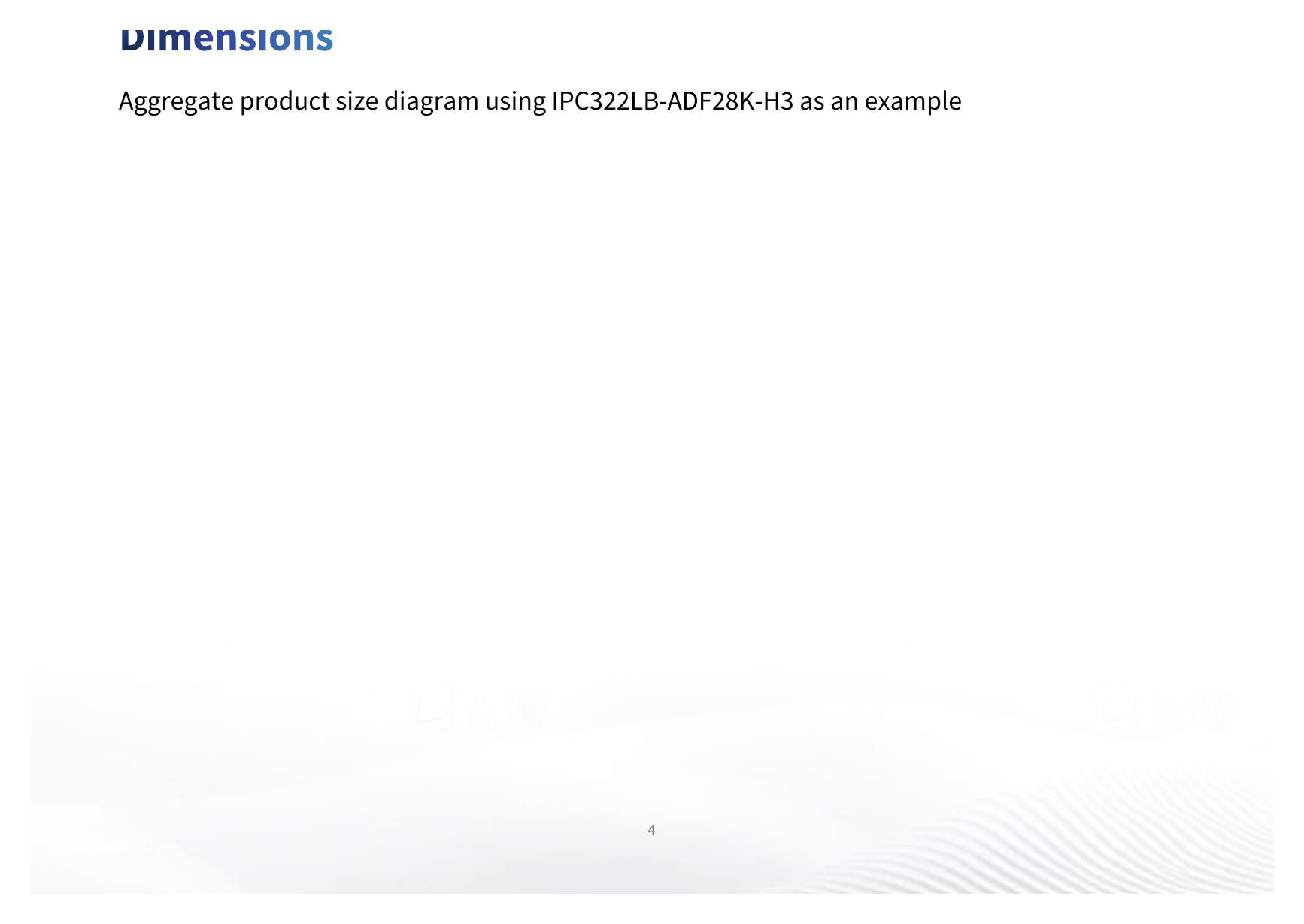 IPC322LB-ADF28K-H3 外形尺寸圖 Ø111 mm × 83 mm (Ø4.4" × 3.3") (Ø × H)｜重量 0.36 kg (0.79 lb.）｜Unit: mm