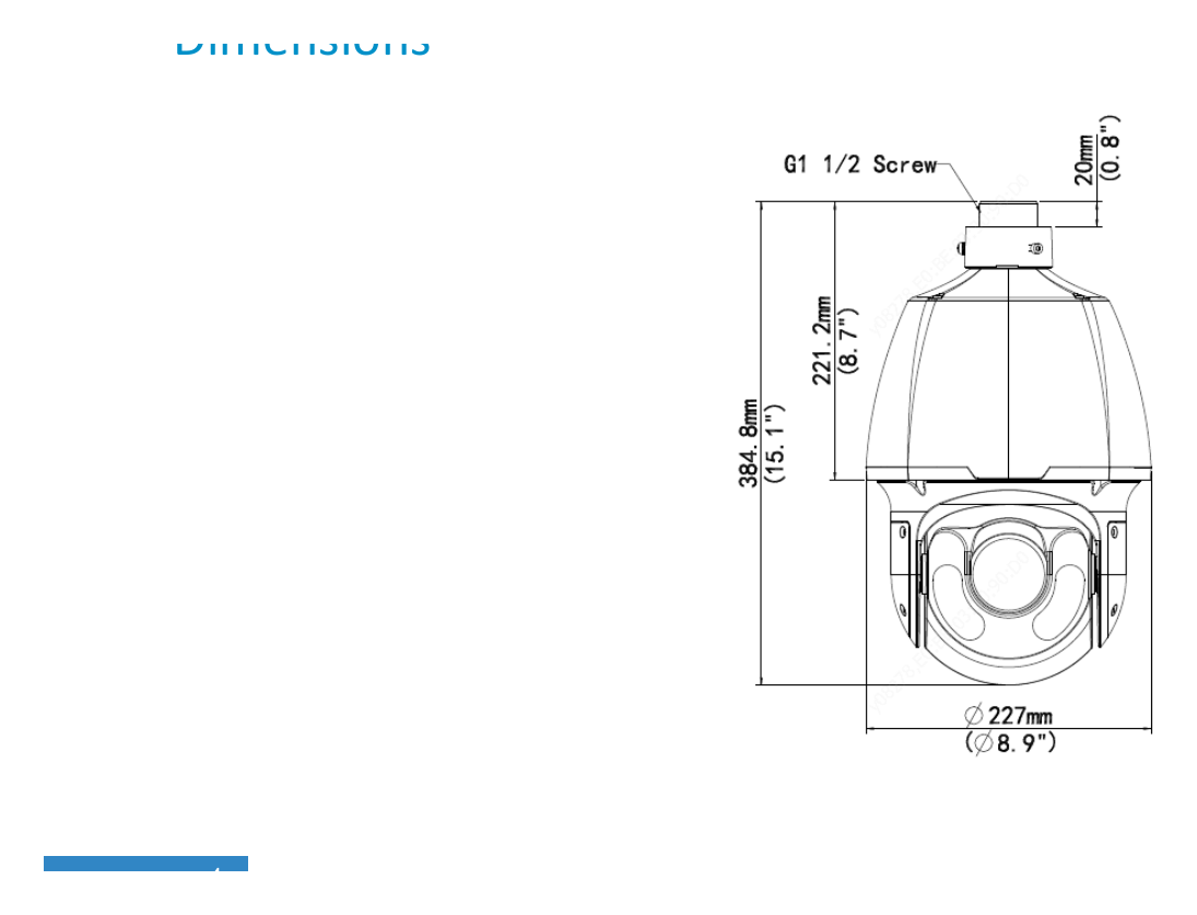 IPC6624SR-X33-VF-MA 外形尺寸圖 詳見圖示｜Unit: mm