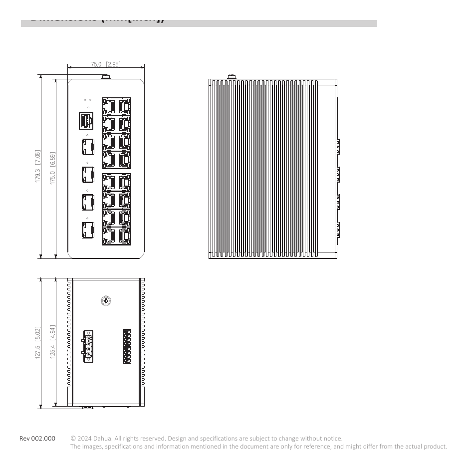 IS4420-16GT-240 外形尺寸圖 詳見圖示｜Unit: mm