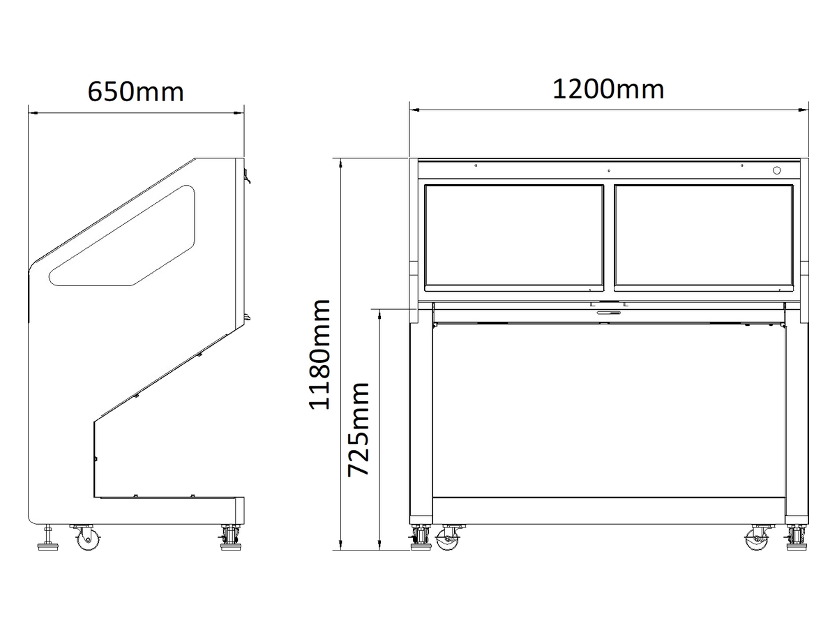 ISD-SC6550D-H4CVL Hikvision Dual-View and Dual-Energy X-ray Intelligent Security Inspection System 產品圖片