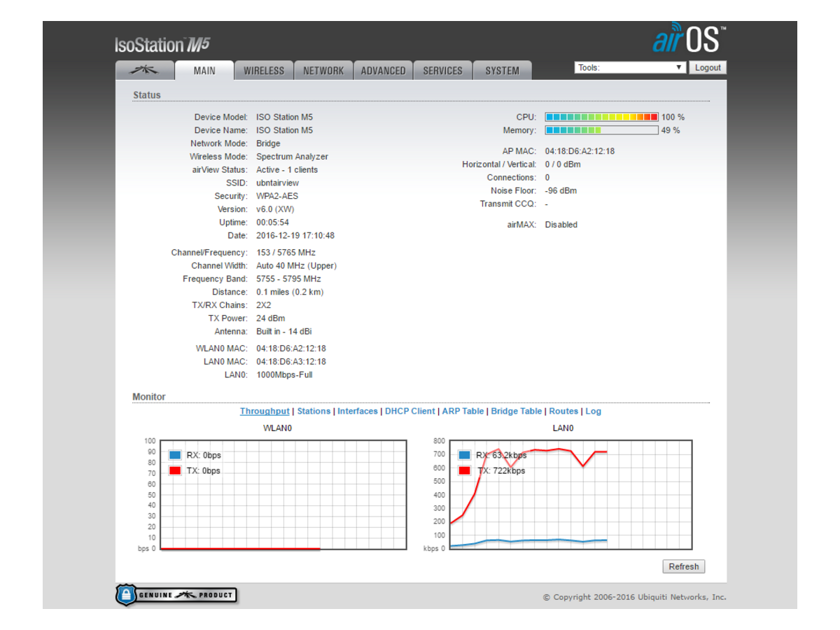 ISOSTATION-M5-DS ubiquiti Shielded airMAX® Radio with Isolation Antenna 產品圖片