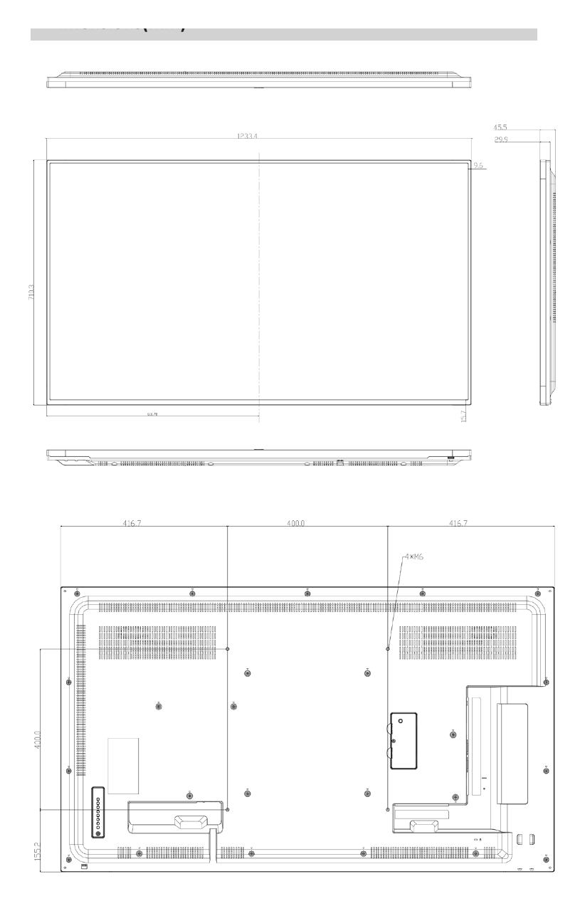 LDH55-TAI200 外形尺寸圖 詳見圖示｜Unit: mm