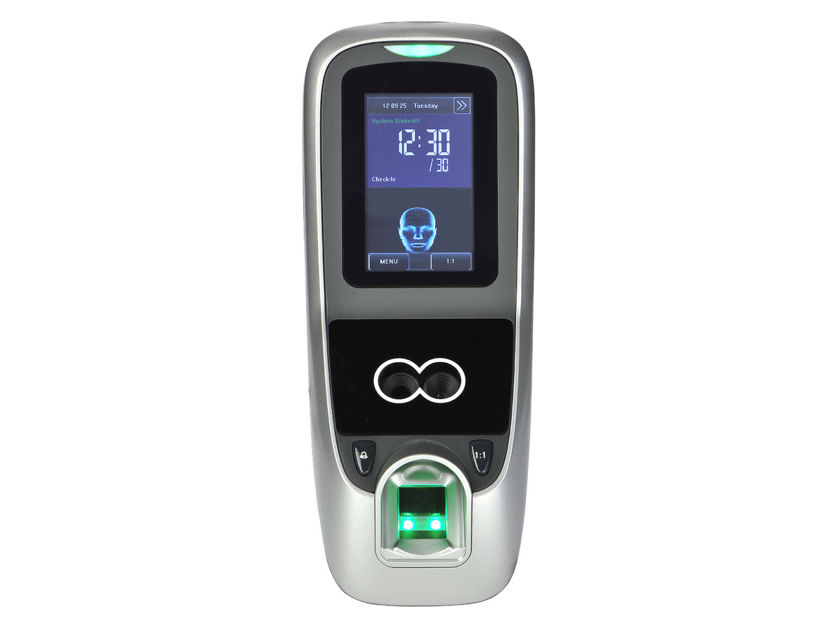 MultiBio700-1 人臉指紋密碼三合一門禁機 產品圖片