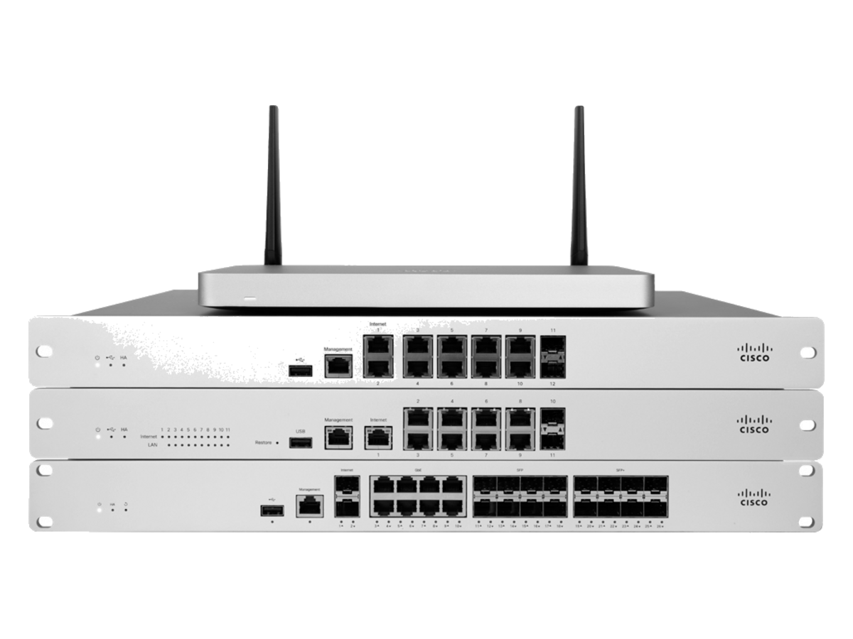 MX67W cisco Meraki MX Cloud-Managed 產品圖片