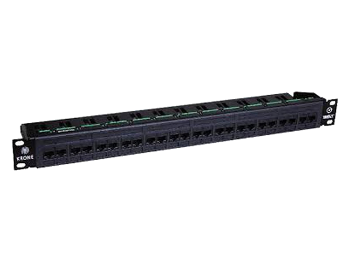 NPP-6-DM-1U-24 AMP Cat6 24埠配線架 產品圖片