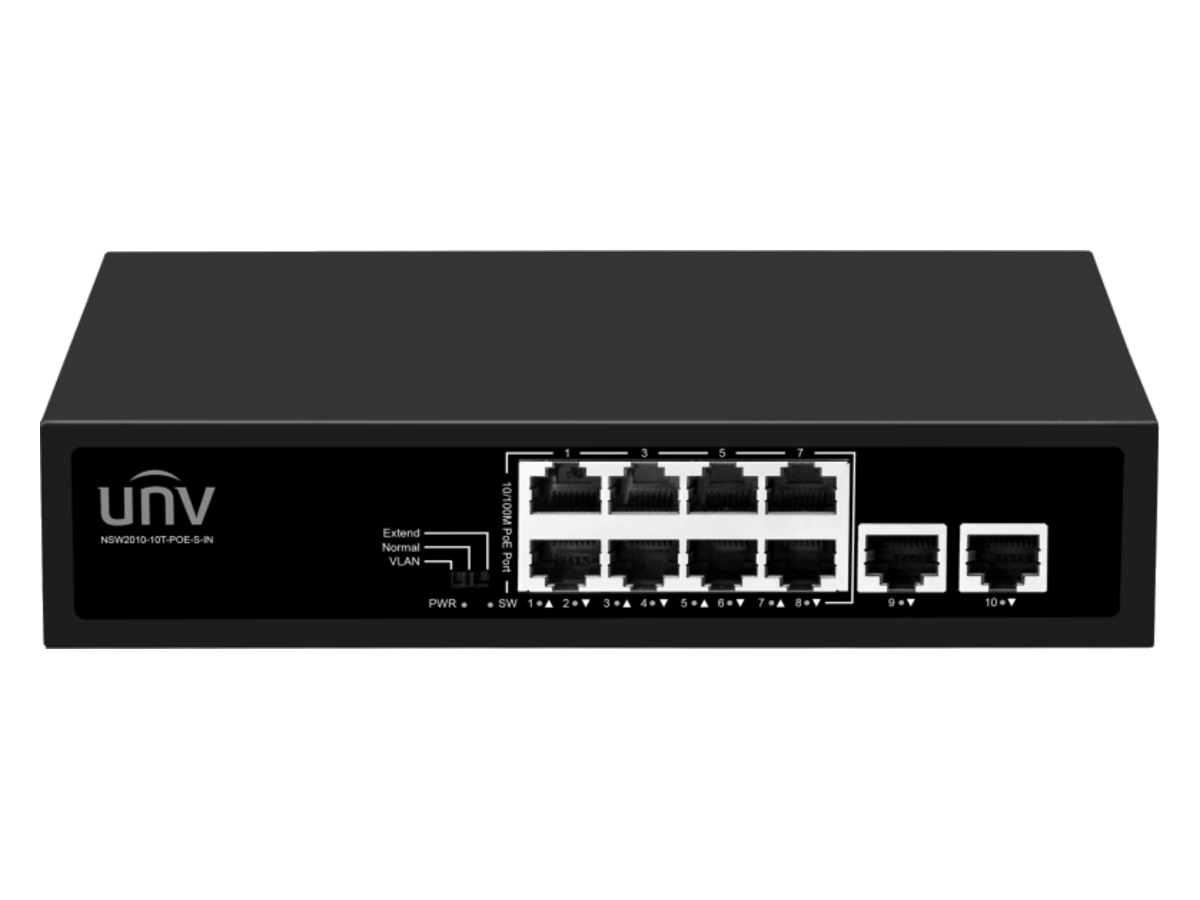 NSW2010-10T-POE-S-IN Uniview Unmanaged Ethernet POE Switches 產品圖片