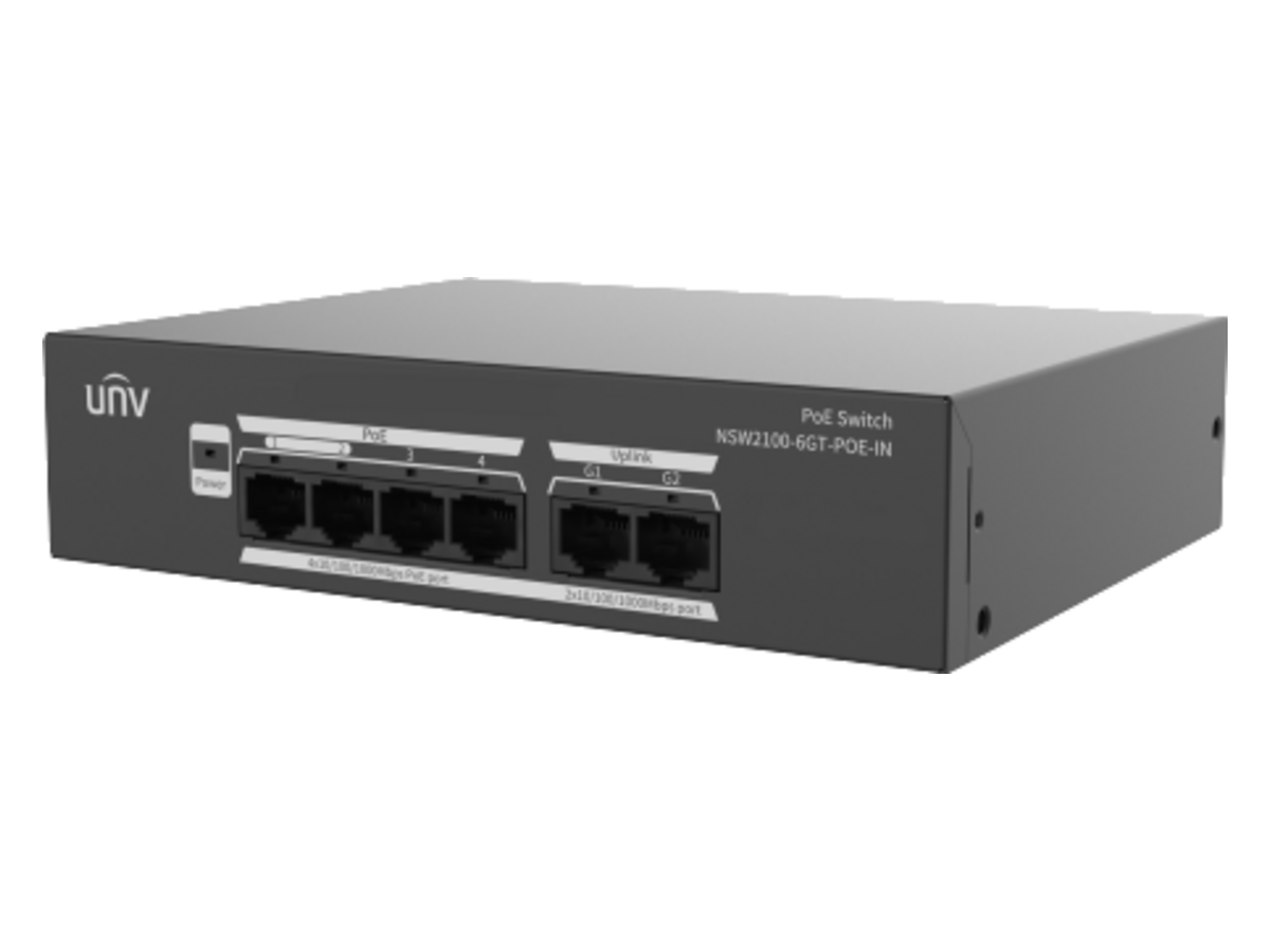 NSW2100-6GT-POE-IN Uniview NSW2100-6GT-POE-IN 產品圖片
