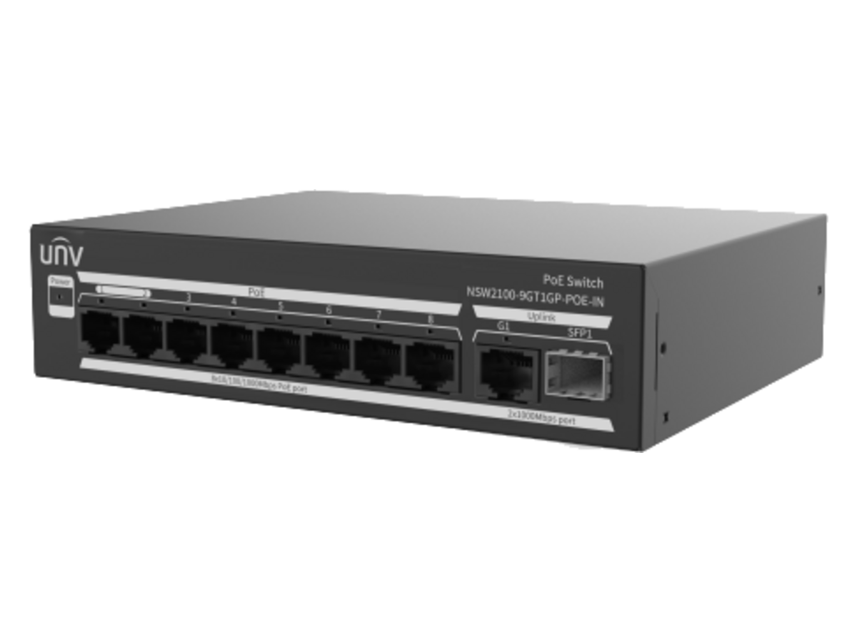 NSW2100-9GT1GP-POE-IN Uniview NSW2100-9GT1GP-POE-IN 產品圖片