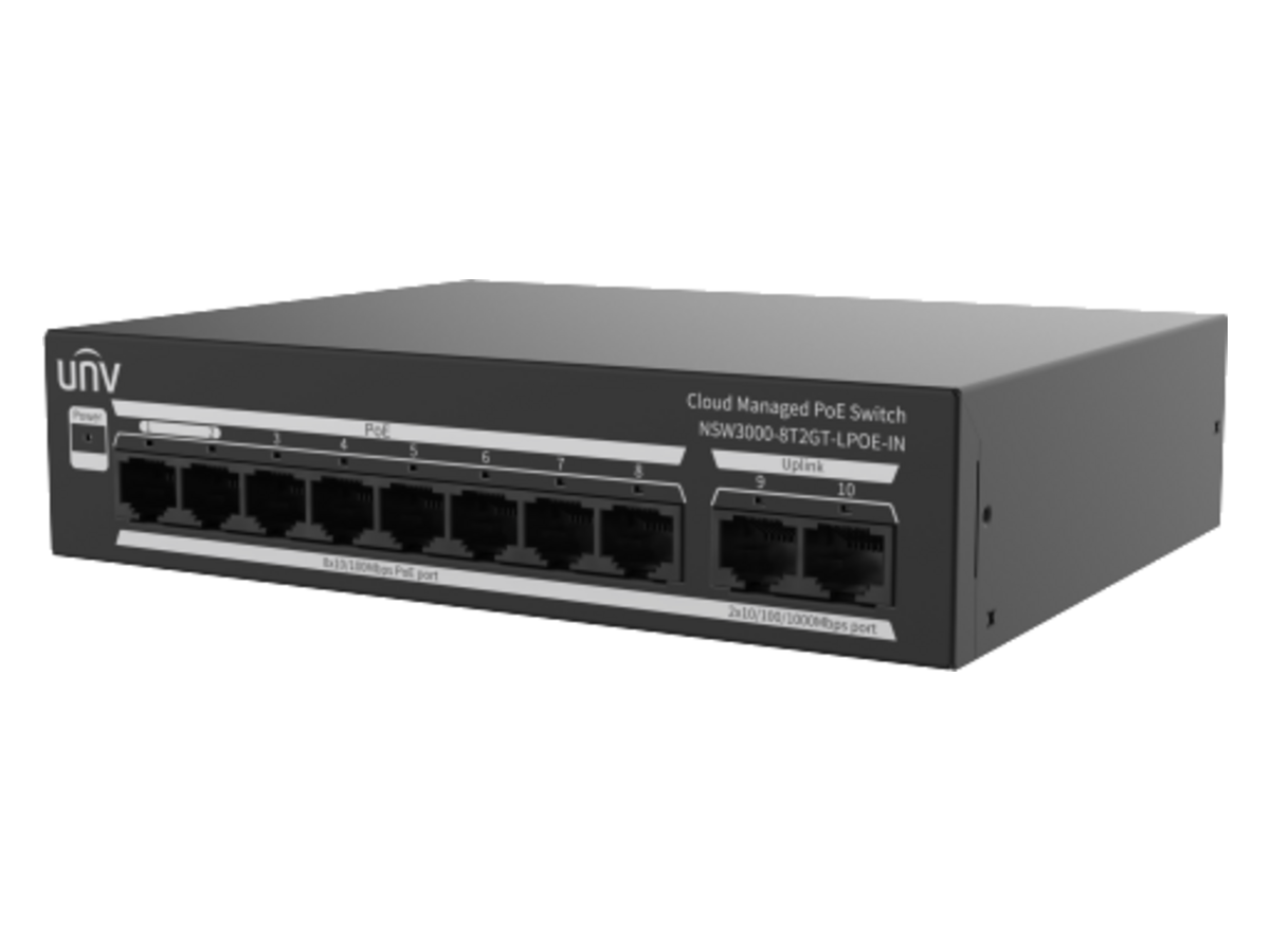 NSW3000-8T2GT-LPOE-IN Uniview NSW3000-8T2GT-LPOE-IN 產品圖片