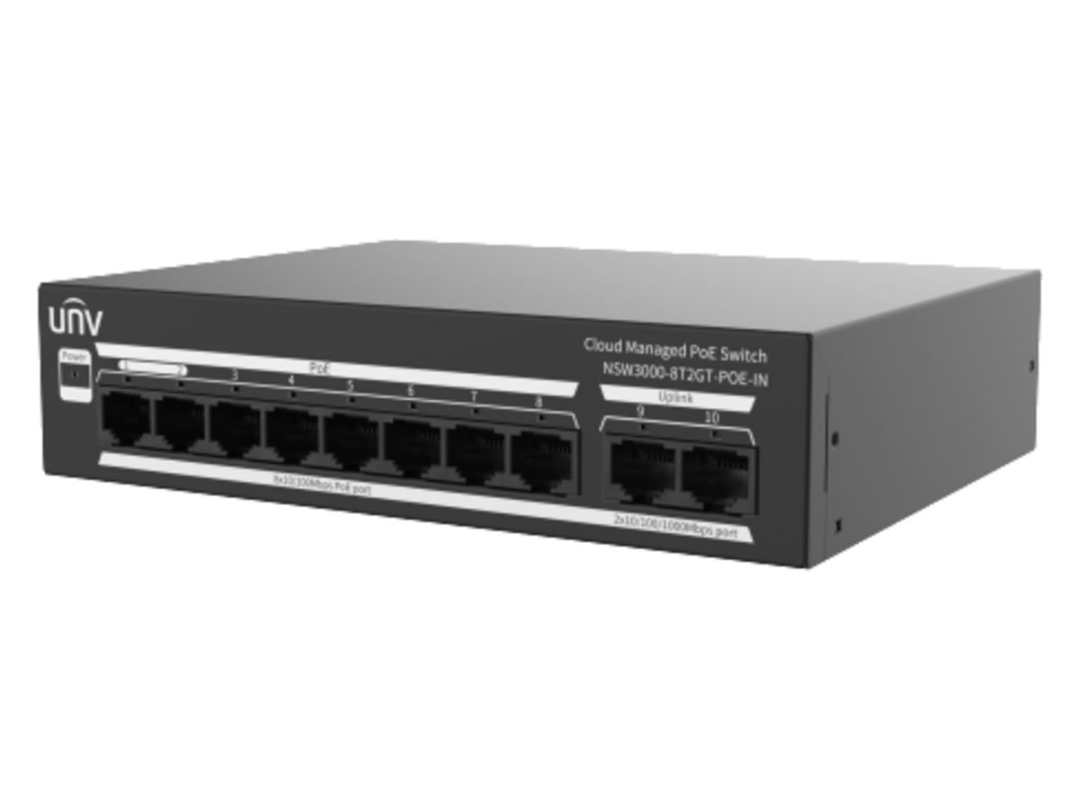 NSW3000-8T2GT-POE-IN Uniview NSW3000-8T2GT-POE-IN 產品圖片
